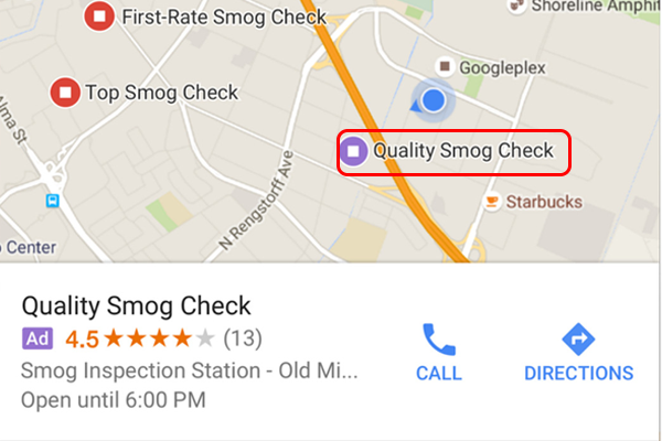 Dịch vụ quảng cáo ghim vị trí tìm kiếm của cửa hàng trên Google Map