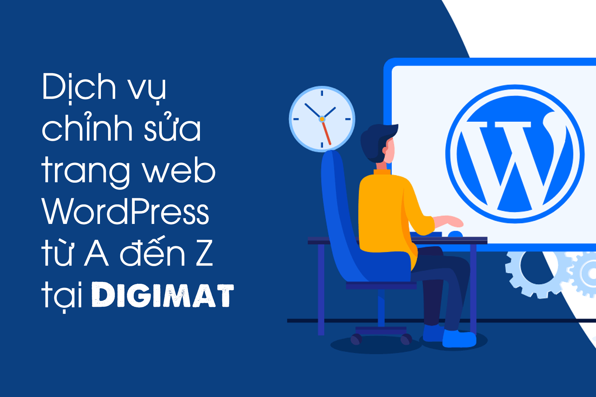 Dịch vụ chỉnh sửa web Wordpress tại Digimat