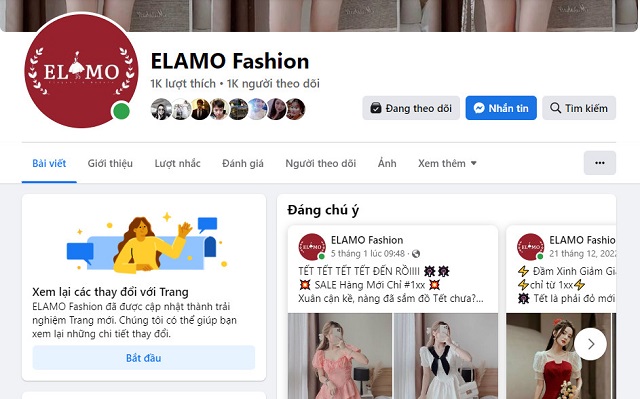 Giới thiệu về shop thời trang ELAMO 