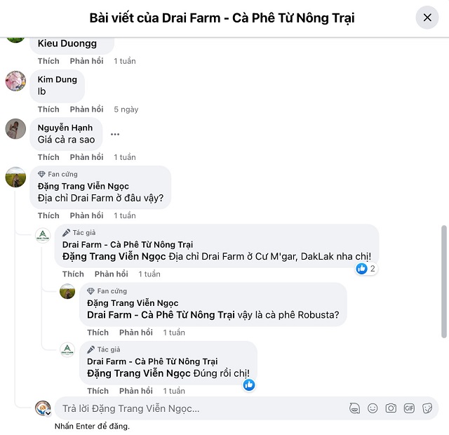Thách thức trong quá trình tiến hành dịch vụ quảng cáo Facebook cho Drai Farm 