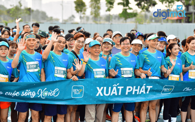 Sự kiện BIDV Marathon là một chiến lược quảng bá của BIDV