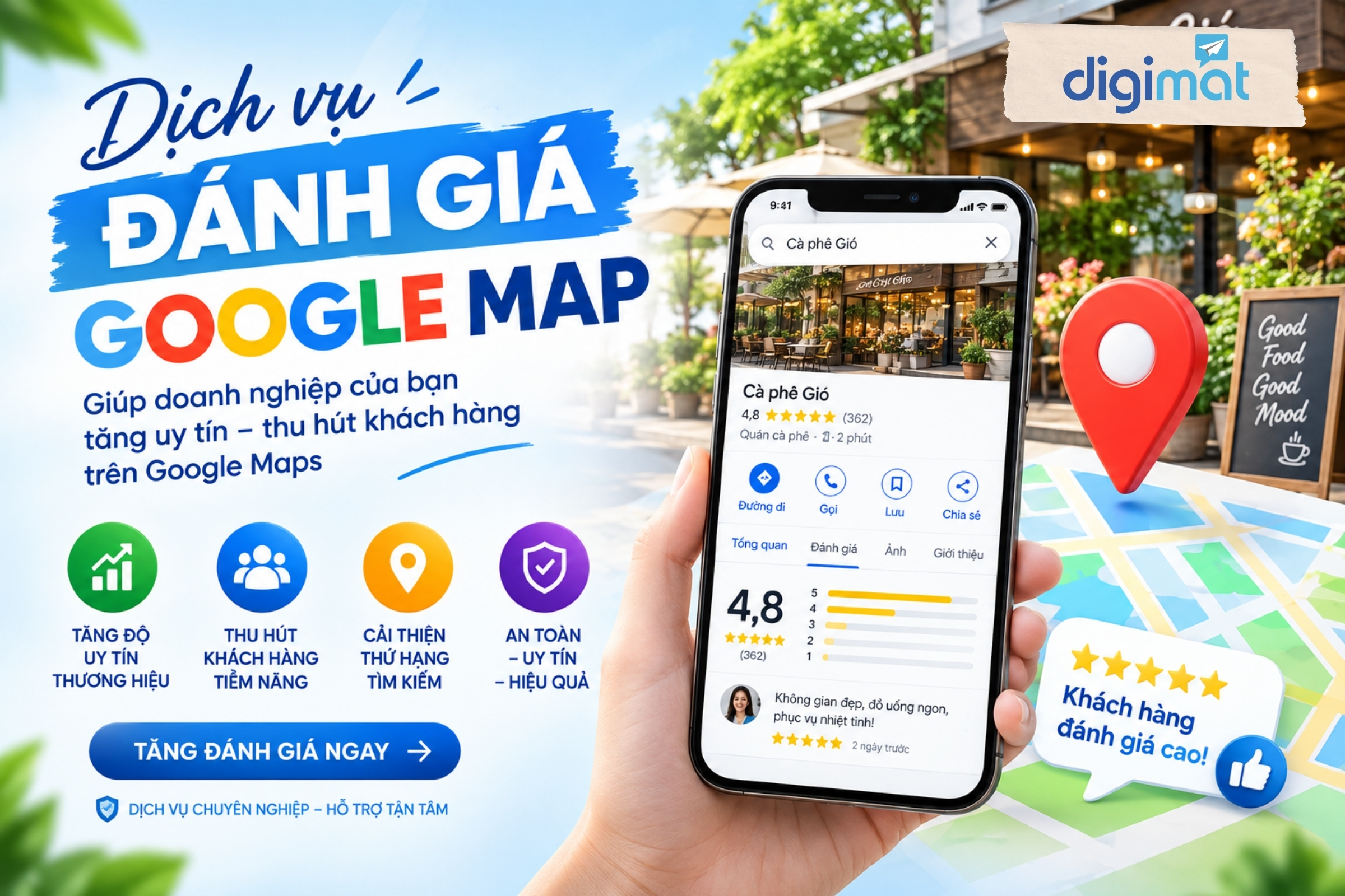 Phương pháp xoá đánh giá sai sự thật trên Google Maps